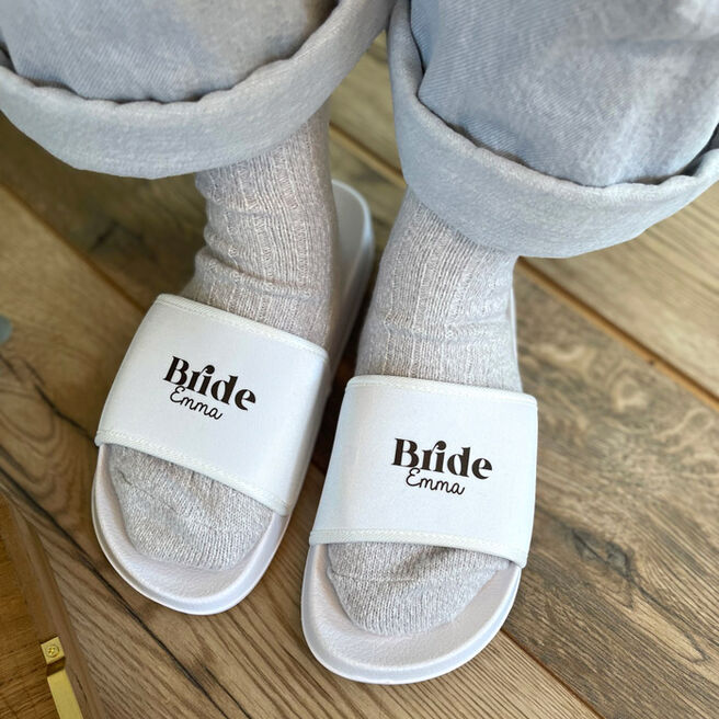 Personalised Bride Sliders