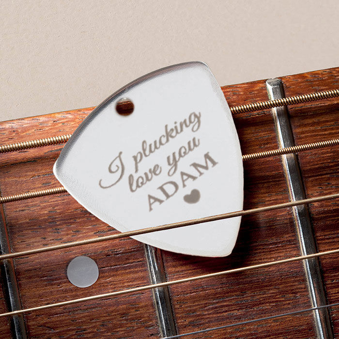 Engraved plectrum shop