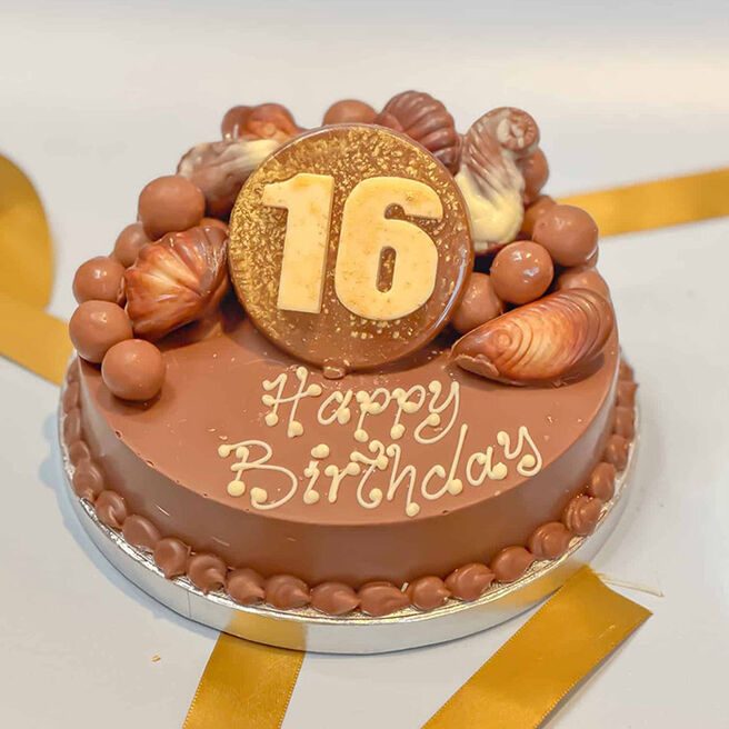 Personalised 16th Birthday Mini Guylian Smash Cake