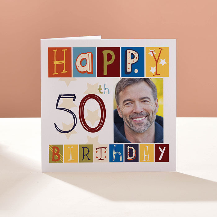 Personalised 50th Birthday Cards | Getting Personal