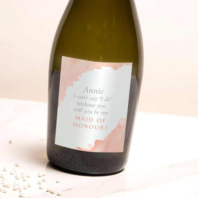 Personalised Prosecco - Will You Be My Maid of Honour