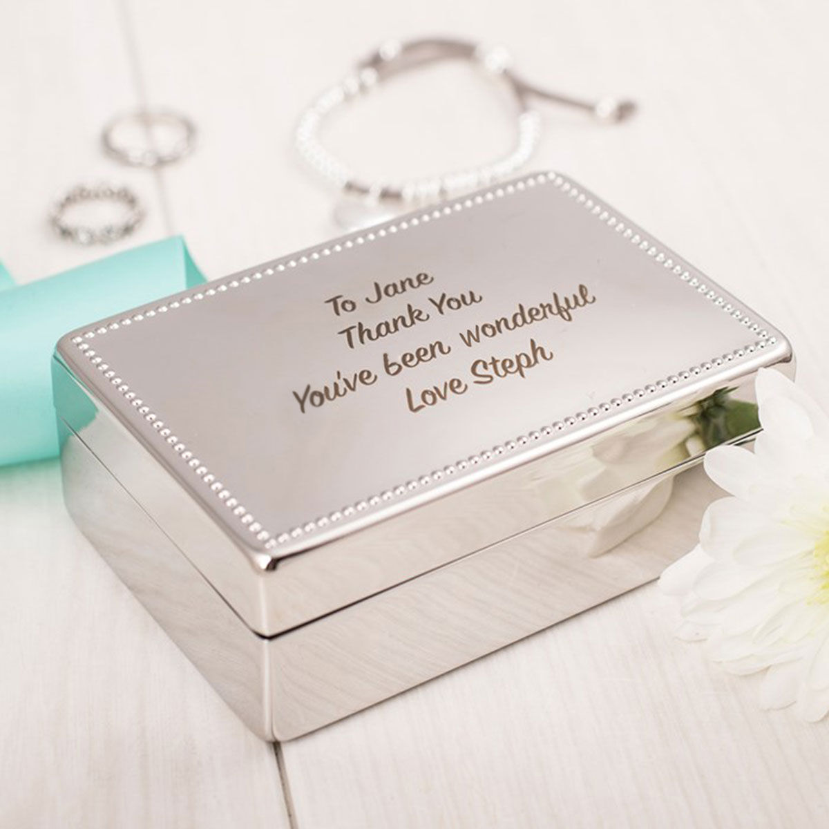 Engraved jewelry box new arrivals