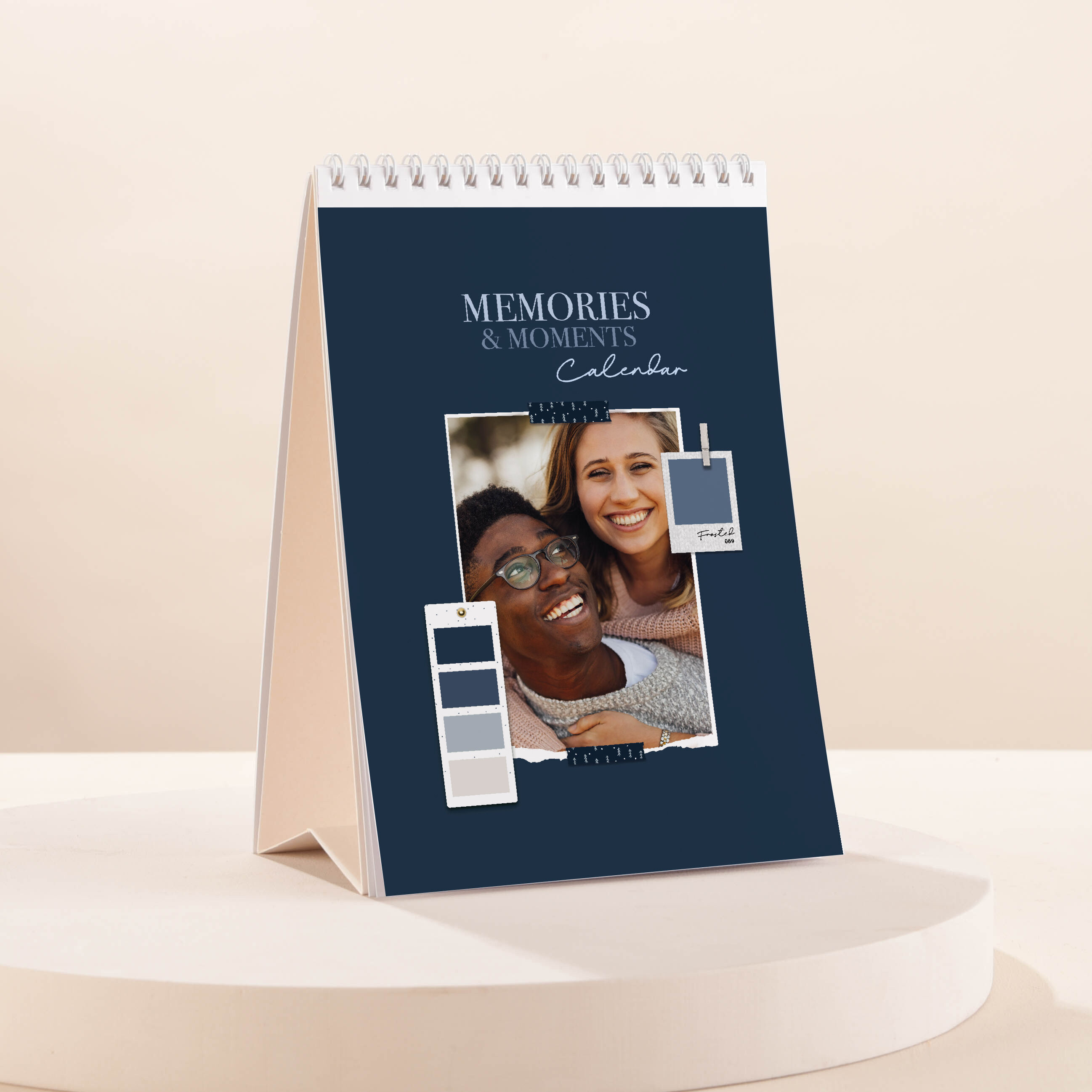 Customised photo deals calendar