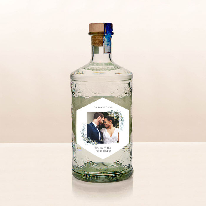 Personalised Photo Upload Sphere Vodka - Wedding