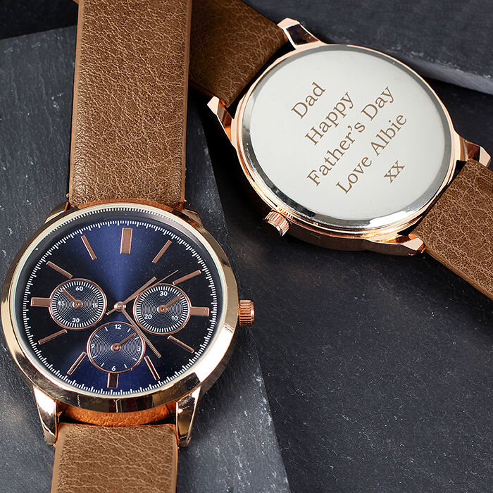 Rose gold 2024 and grey watch