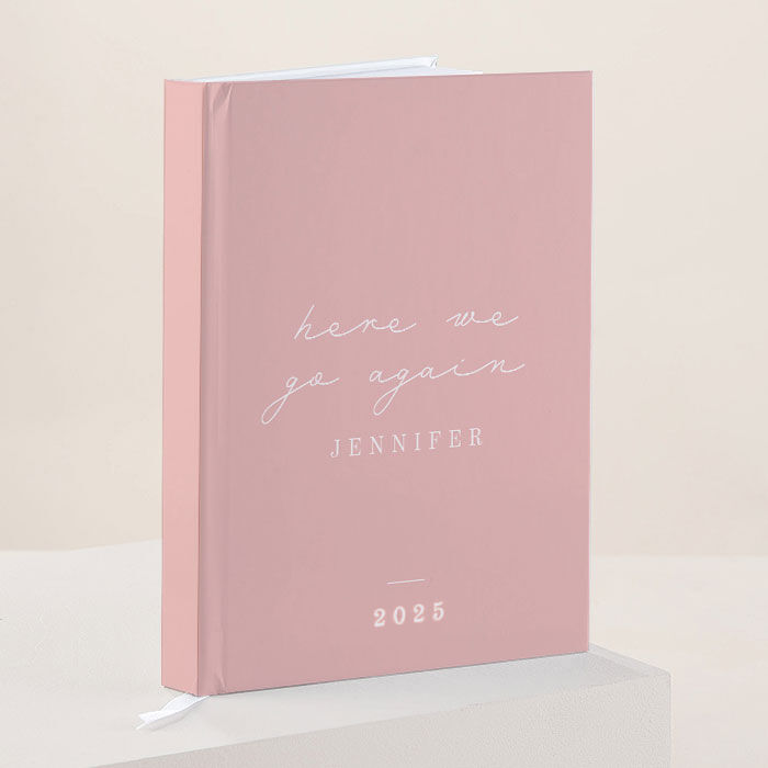 Personalised Diary - Here We Go Again