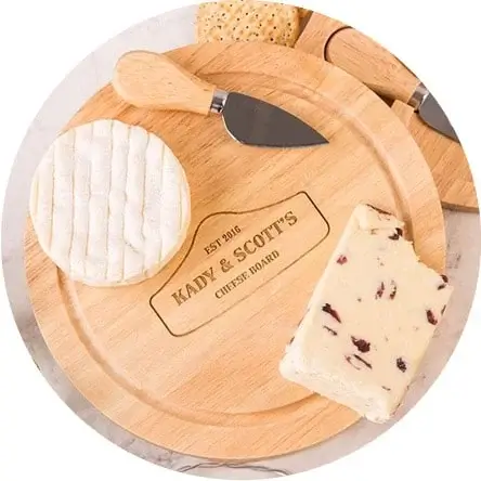 Personalised cheeseboards