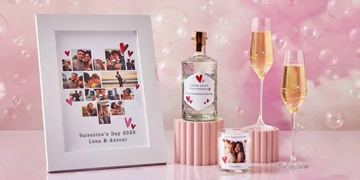 Valentines personalised gifts