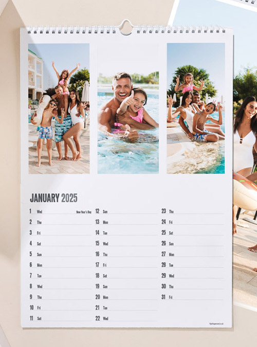 Personalised calendars