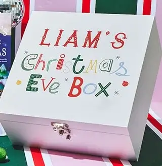 Personalised christmas eve boxes