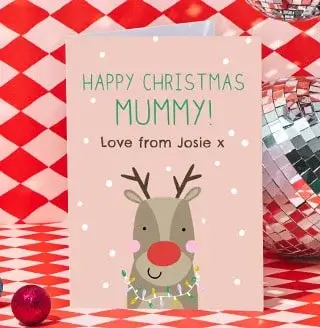 Personalised christmas cards