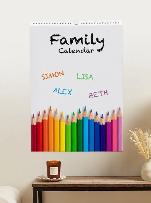 Personalised calendars and diaries