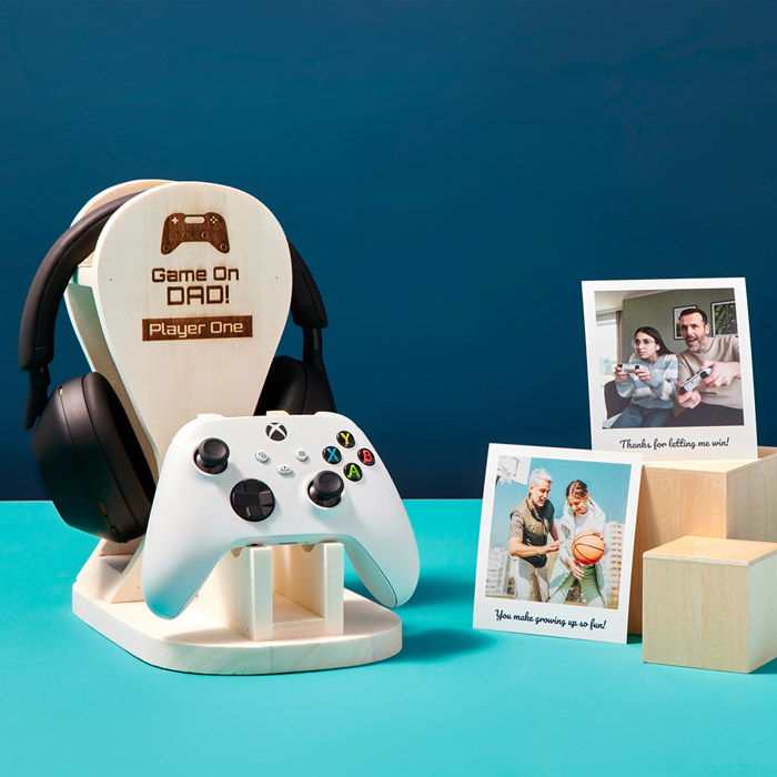 Personalised Father's Day Games Controller Stand - Player One