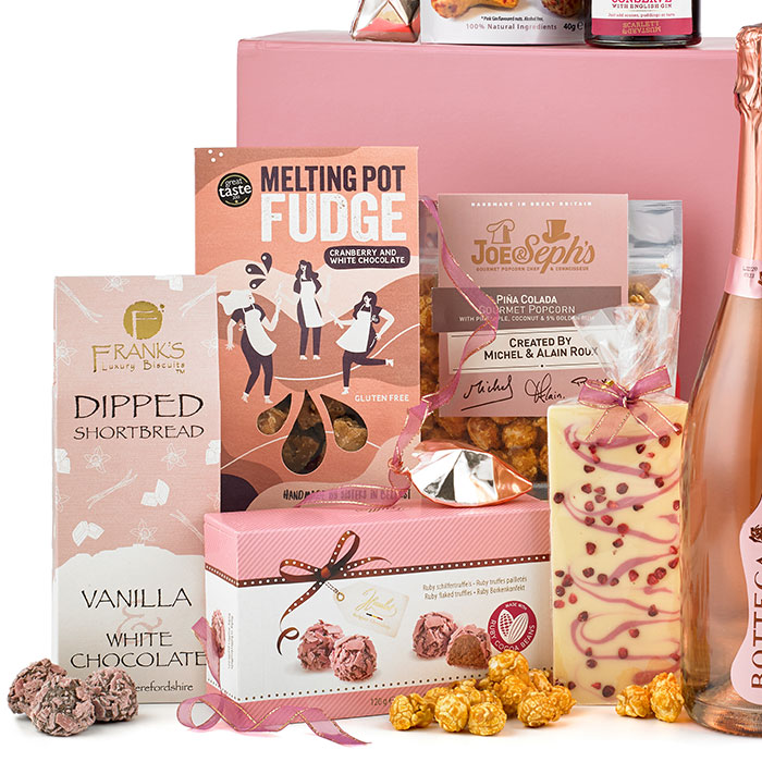 Luxury Rose Prosecco Gift Box