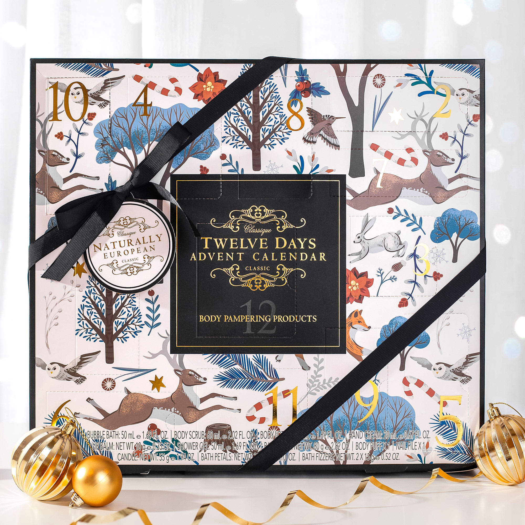 The Naturally European 12 Days of Beauty Advent Calendar