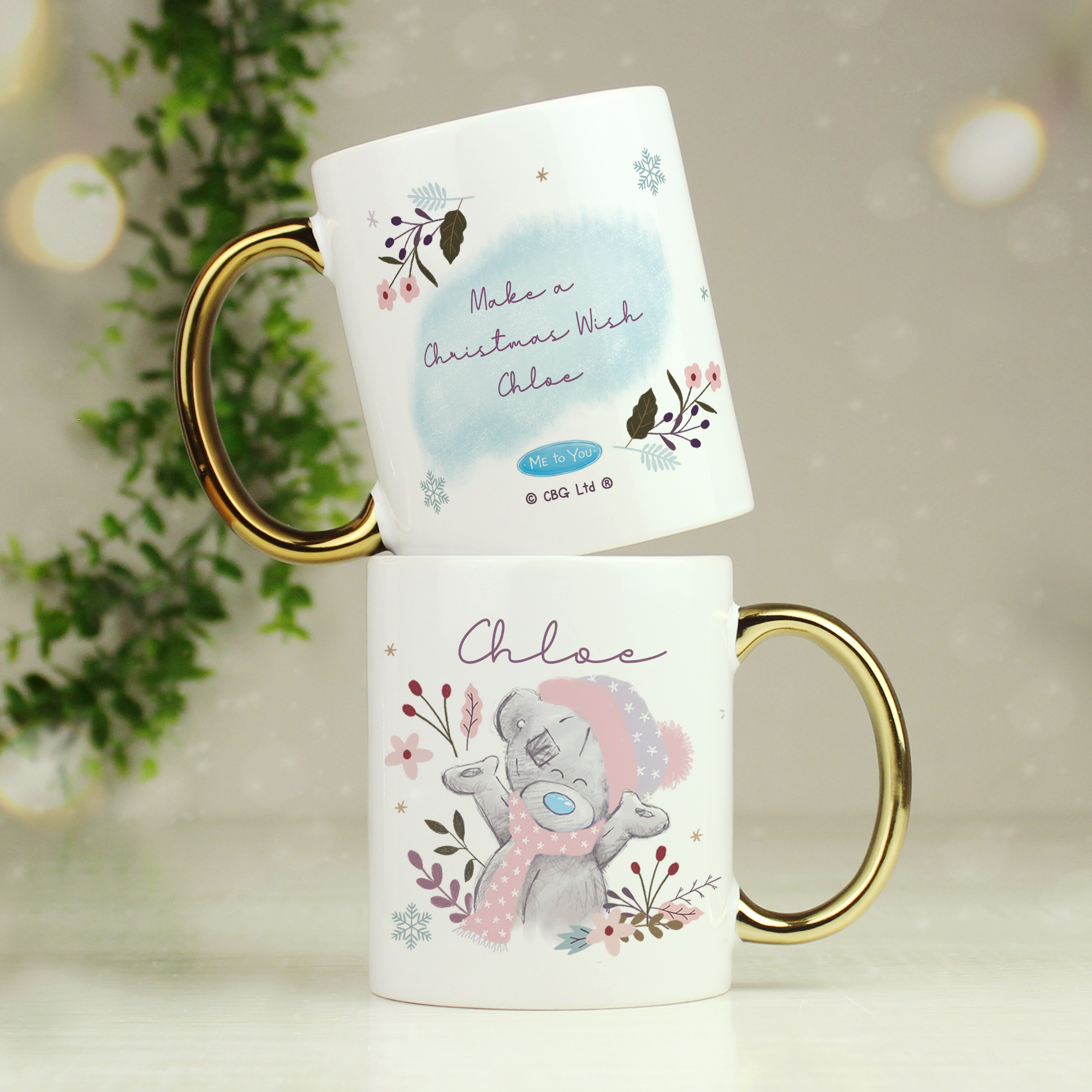 Personalised Me To You Tatty Teddy Cosy Winter Mug