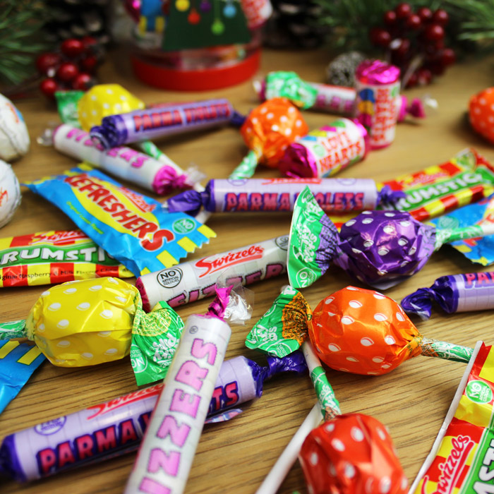 Personalised Christmas Tree Sweet Box