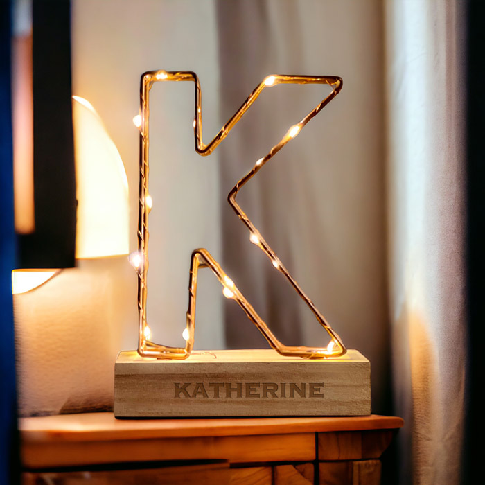 Personalised Lumi Letter Light