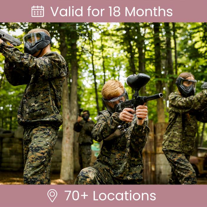 Paintball Combat Experience Day For 8