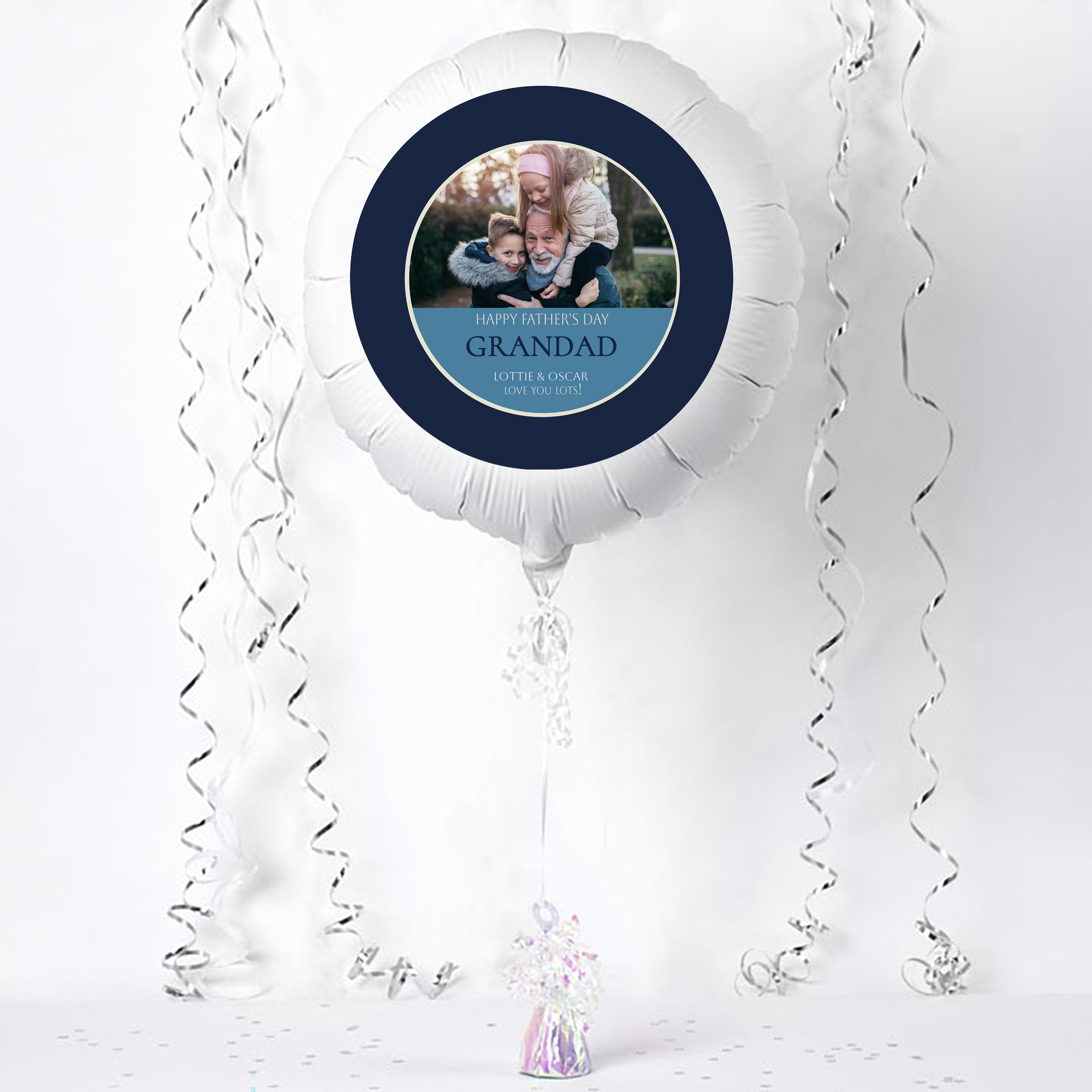 Personalised Father's Day Photo Balloon - Grandad