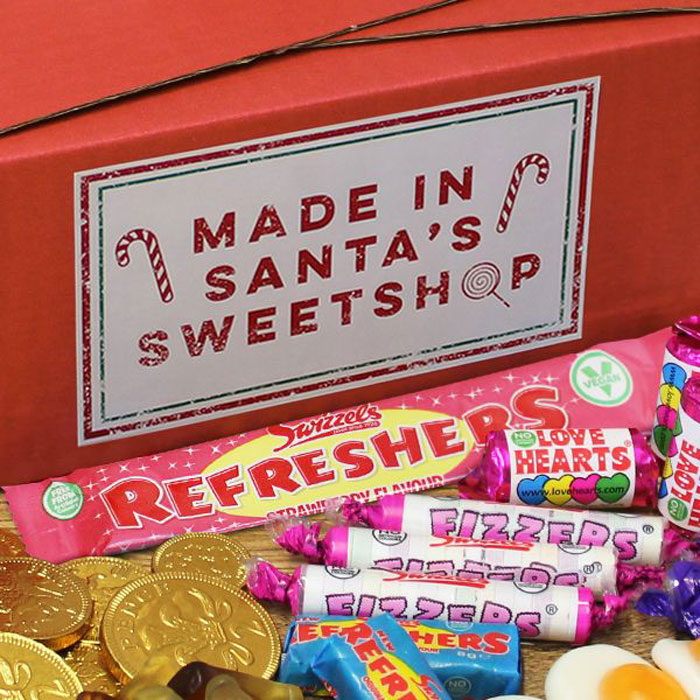 Personalised Santa Sweet Box