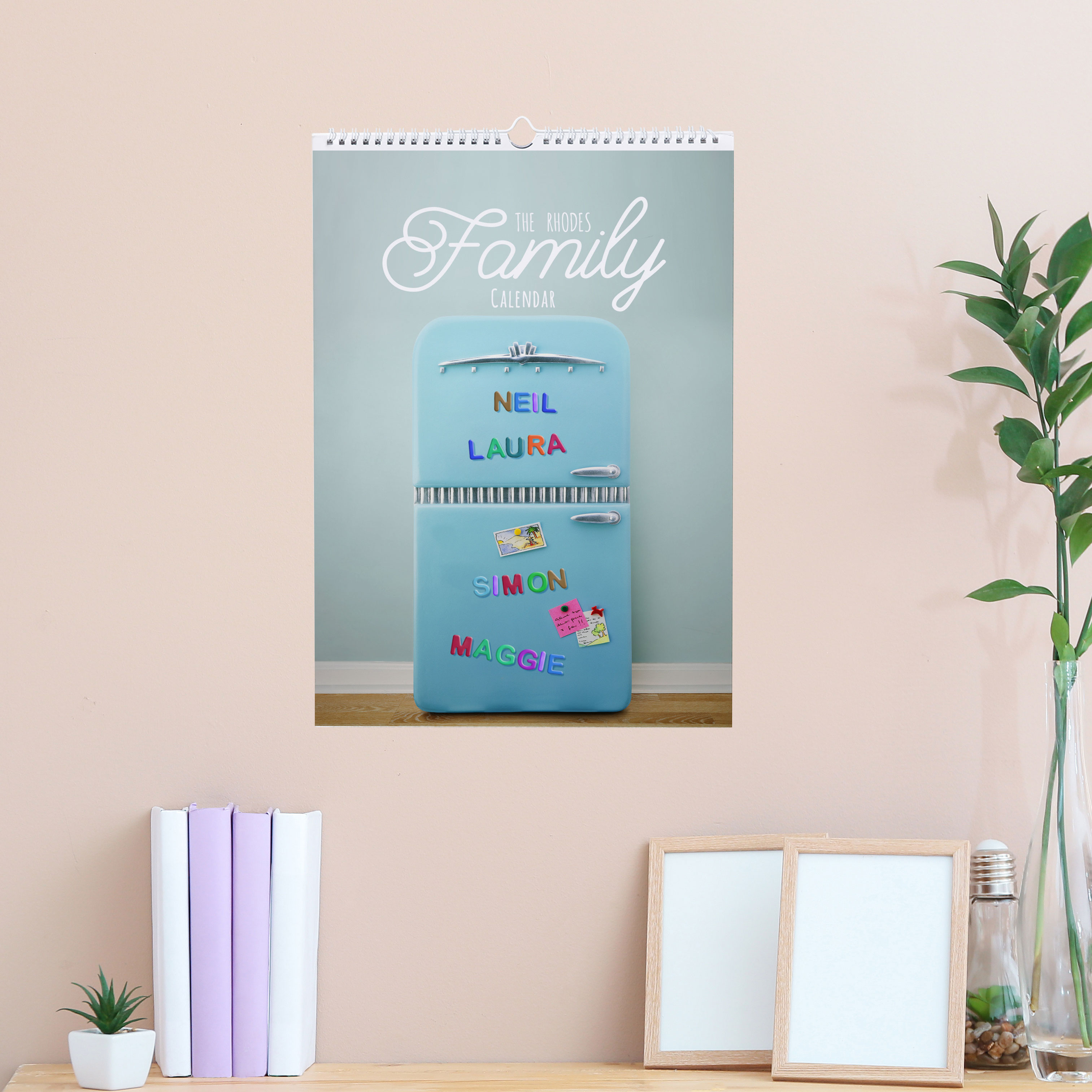 Personalised Our Family Calendar - 9th Edition