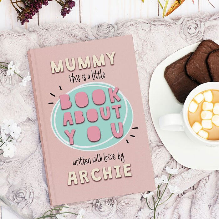 Fill in Your Words for Mummy from the kids A5 Personalised Book