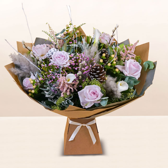 Pink Frost Flower Bouquet - FREE DELIVERY