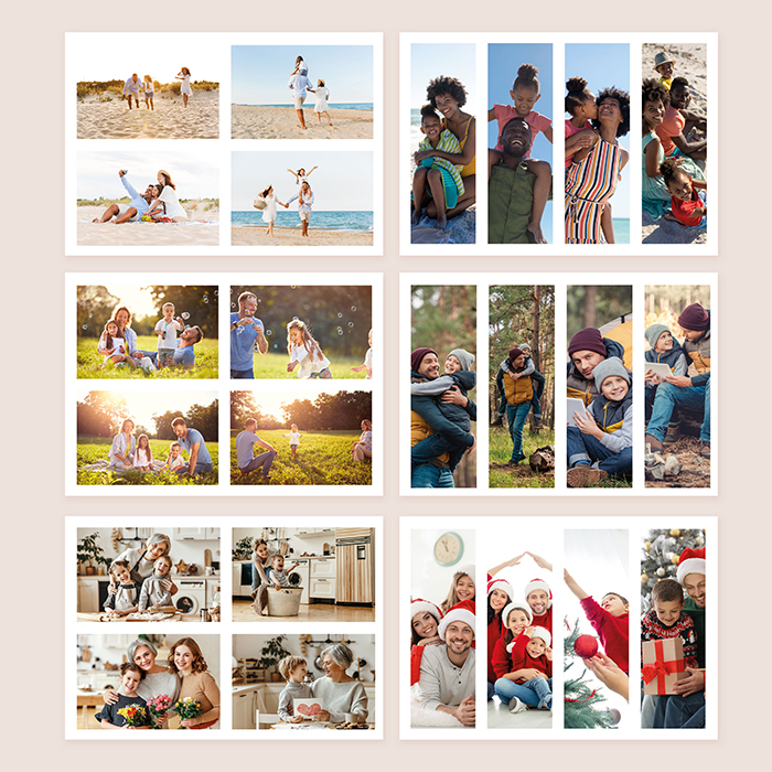 Create Your Own Multi-Photo Upload Calendar - 4 Photos