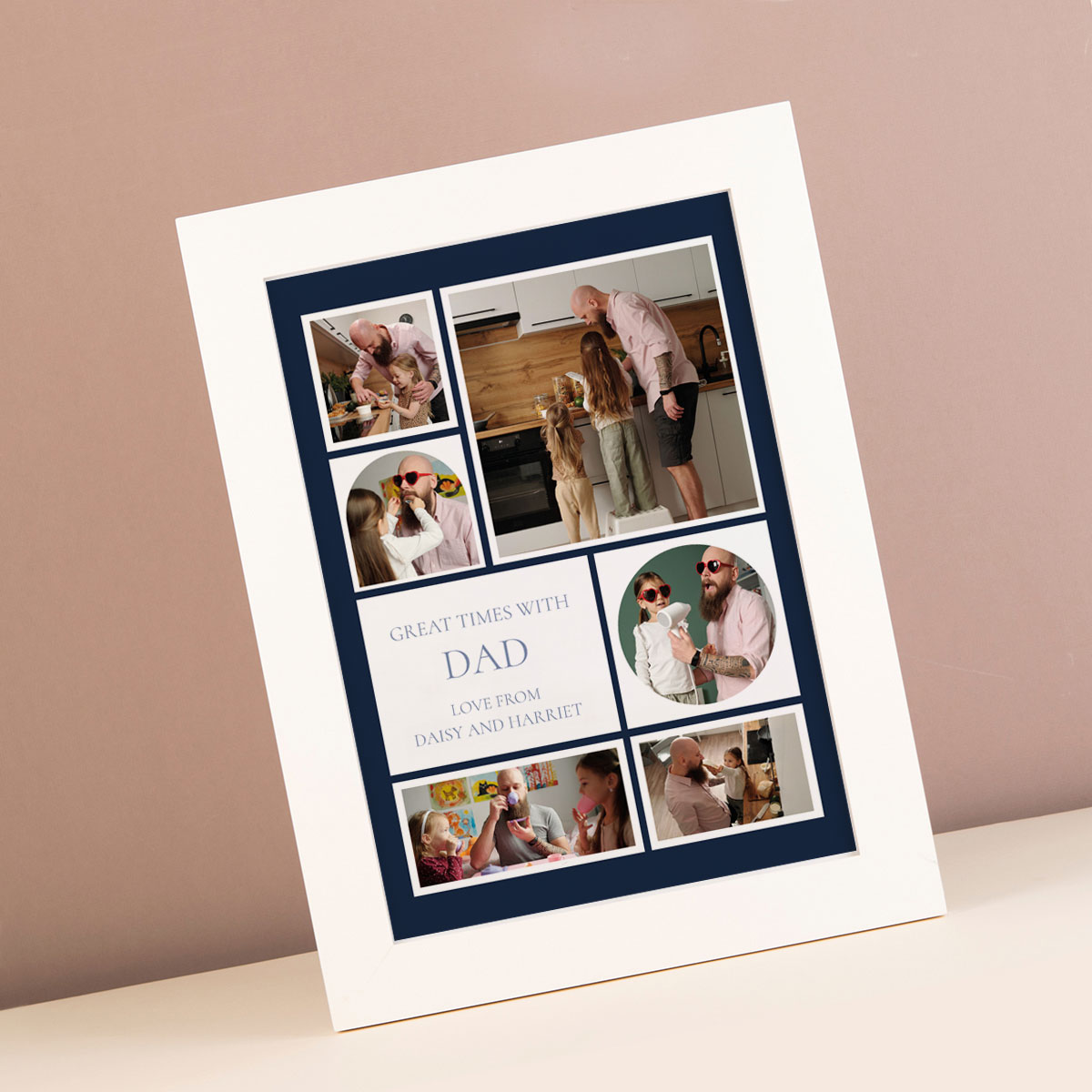 Personalised Father's Day Portrait Print - Great Times