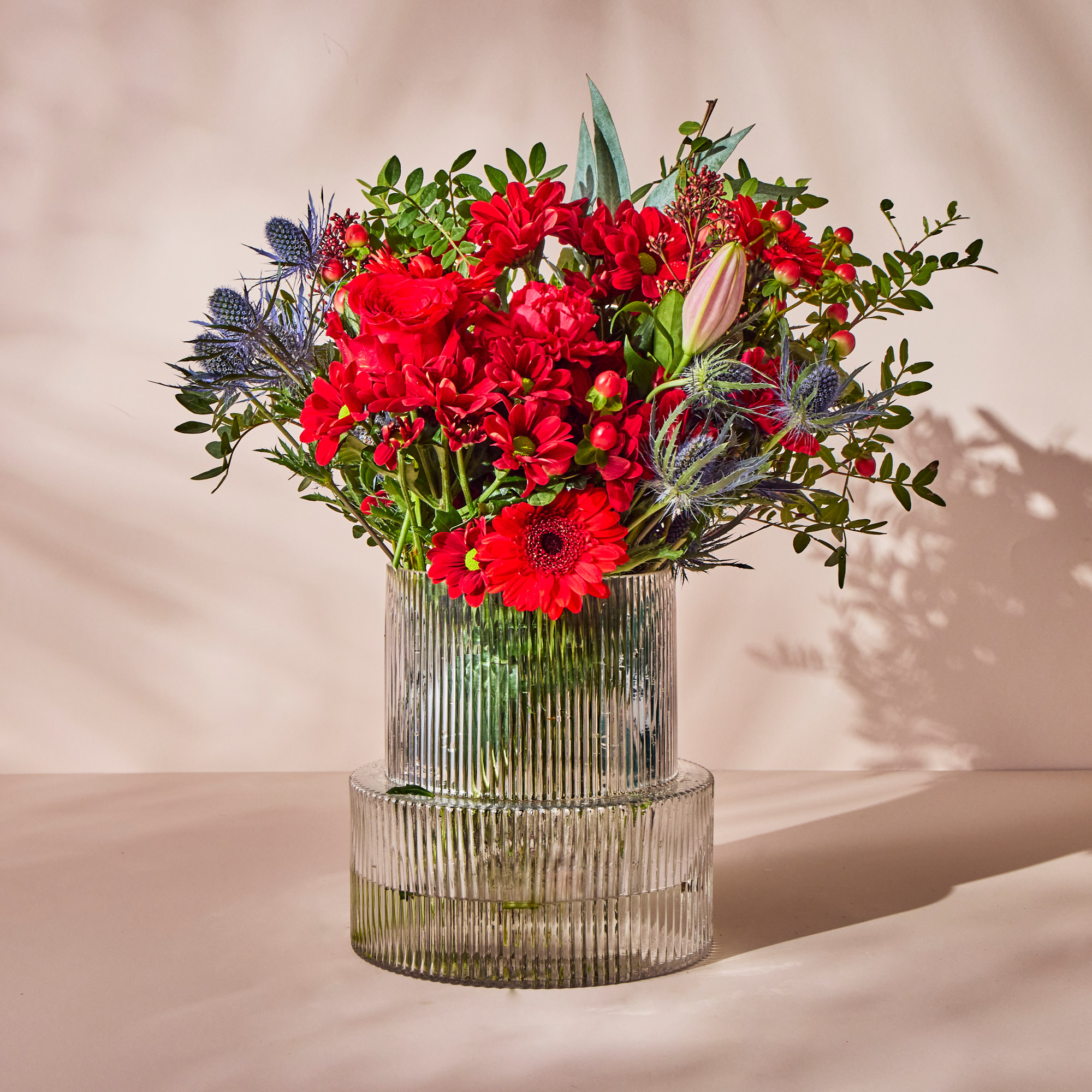 Crimson Queen Flower Bouquet - FREE DELIVERY