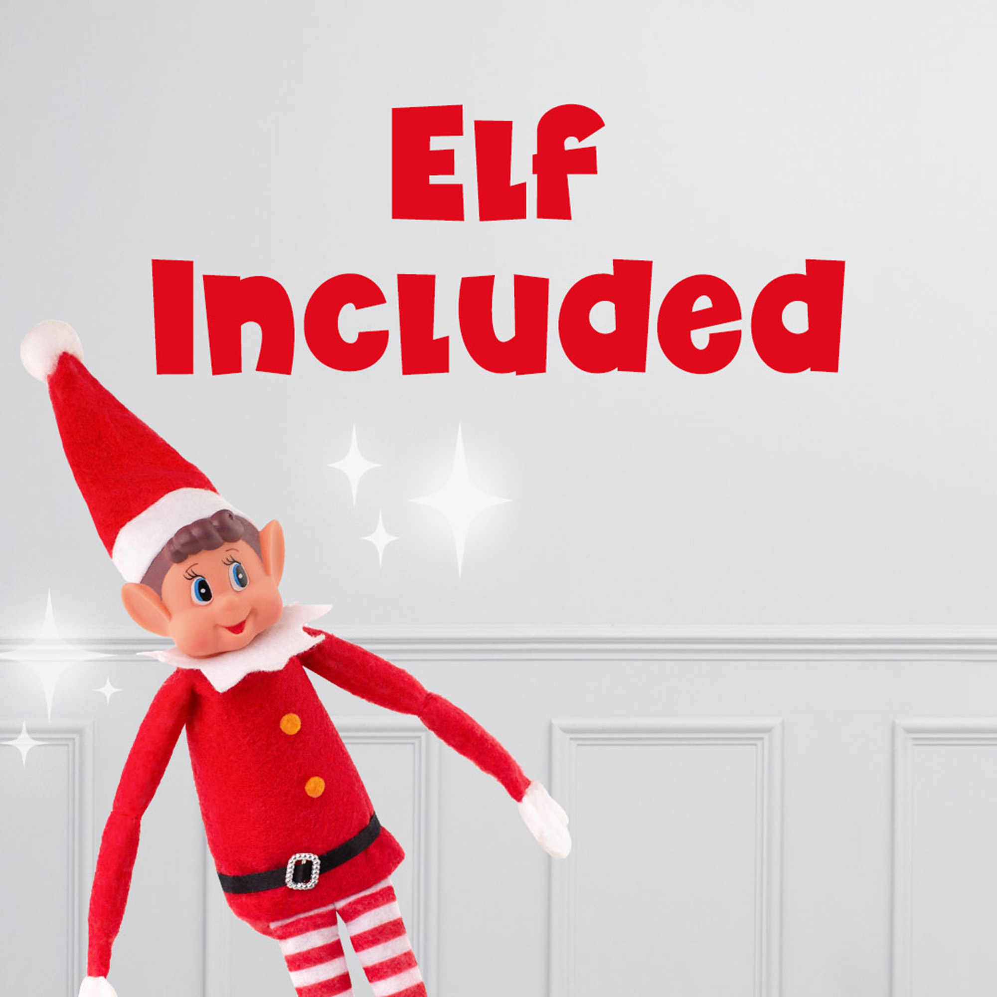 Elf On The Shelf Personalised Hot Air Balloon Stack  - FREE DELIVERY