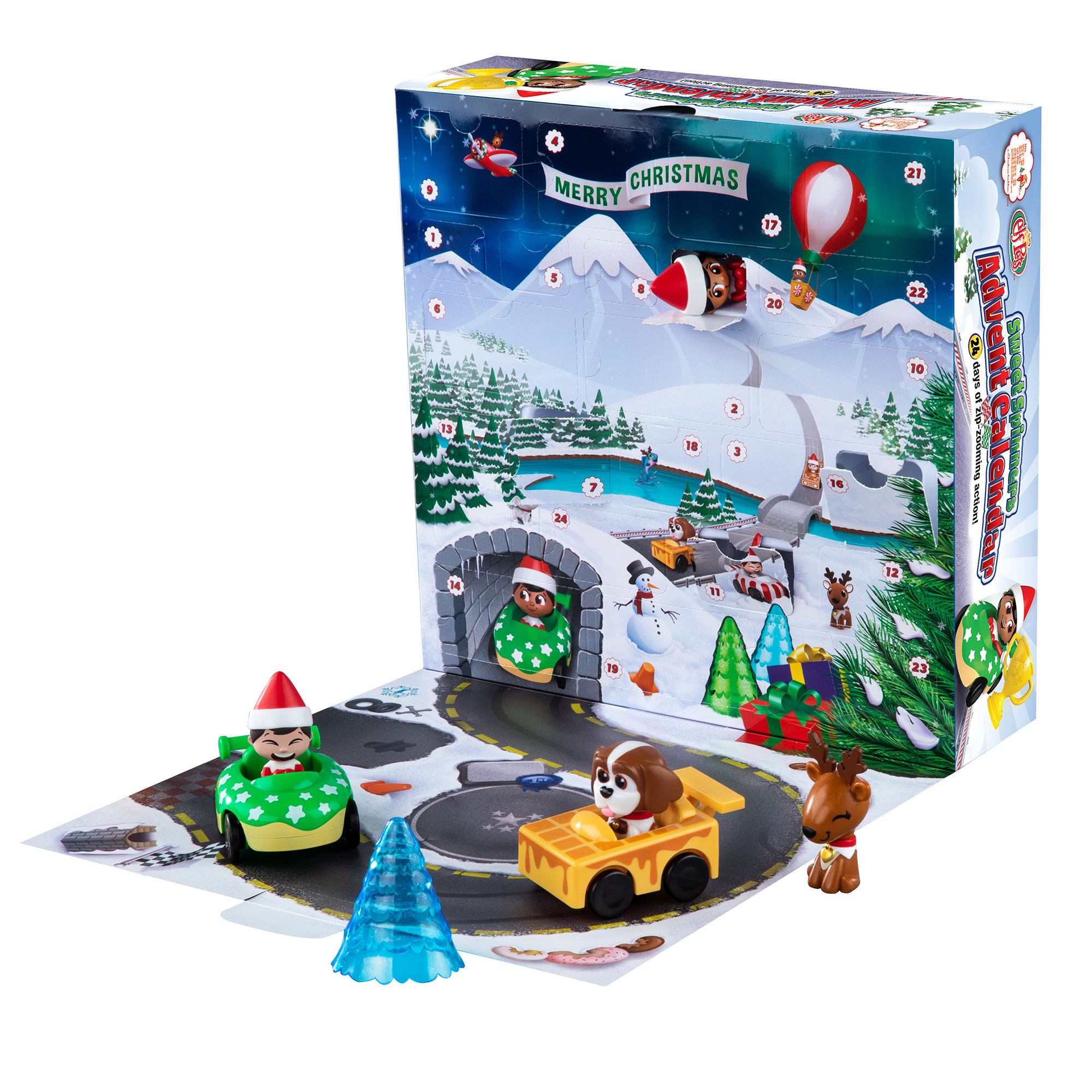 Elf on the Shelf Sweet Spinners Advent Calendar