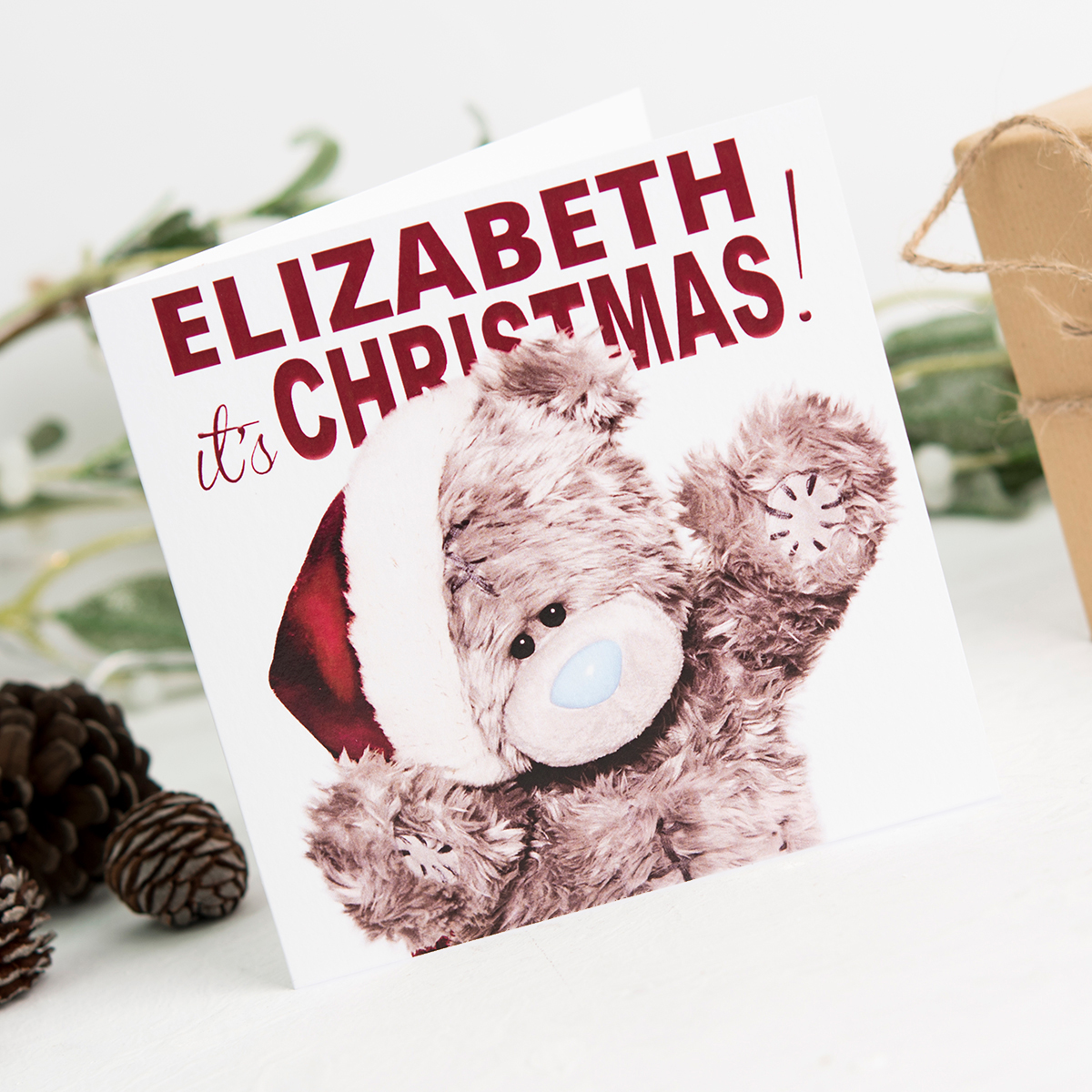 Personalised Me To You Card - It's Christmas