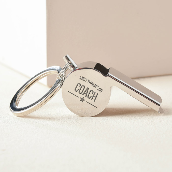Personalised Stainless Steel Whistle