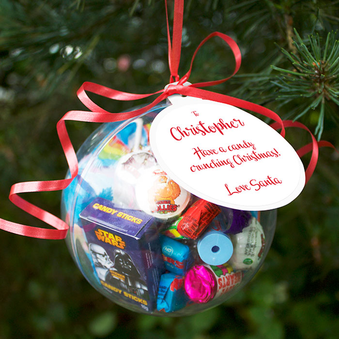 Personalised Giant Sweetie Bauble