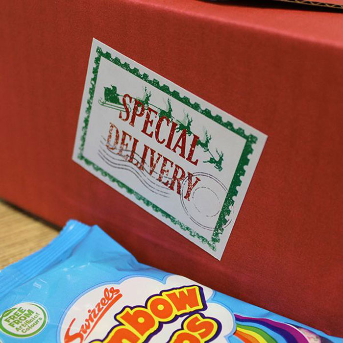 Personalised Santa Sweet Box