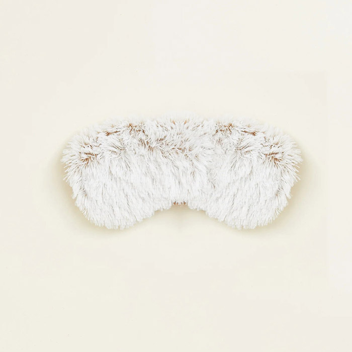 Warmies Microwavable Eye Mask - Beige Marshmallow