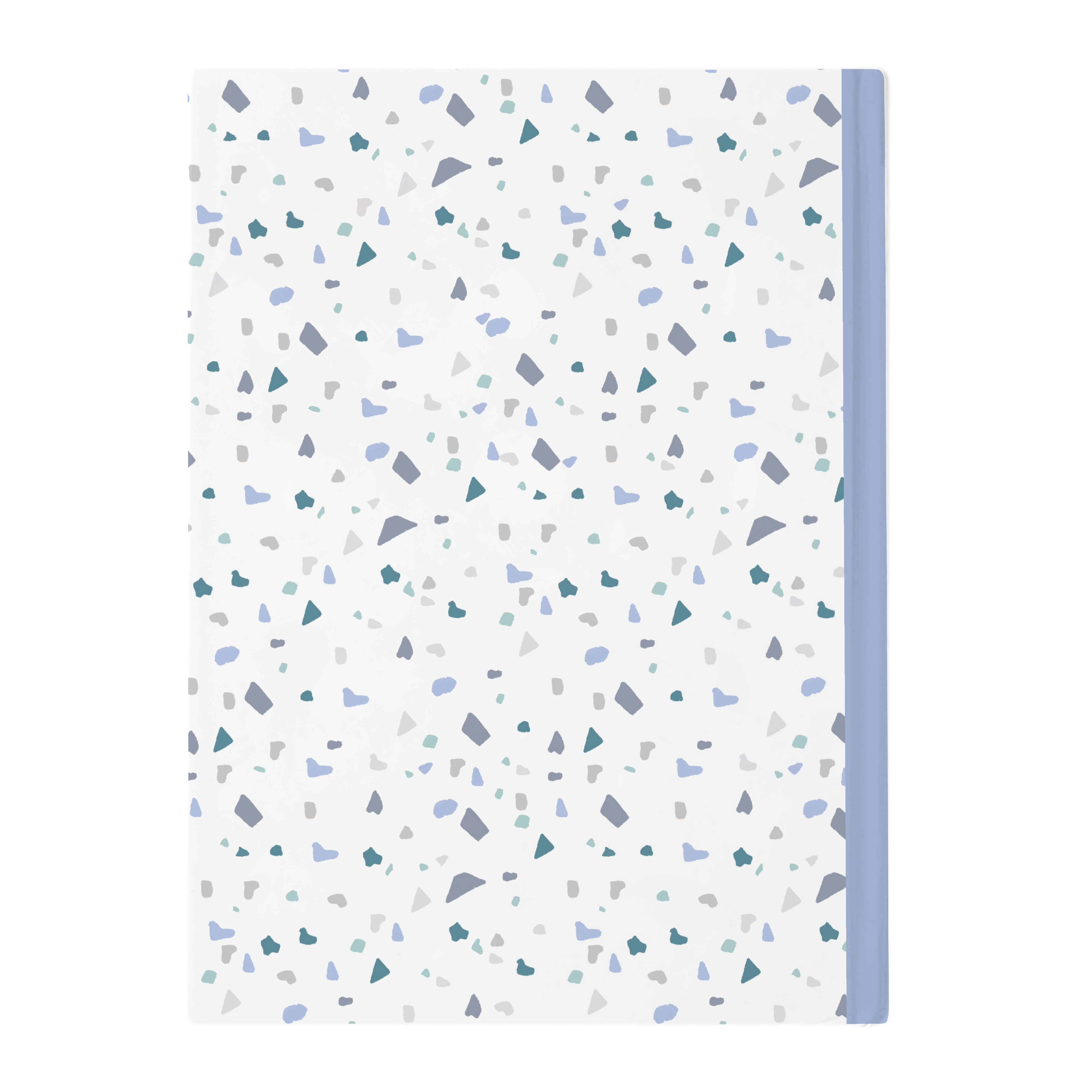 Personalised Diary - White with Blue Speckles