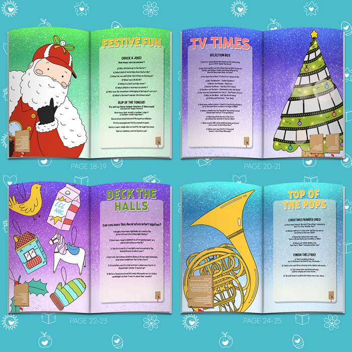 Personalised 'Beat The Book Of Christmas' Book