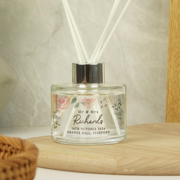 Personalised Floral Diffuser