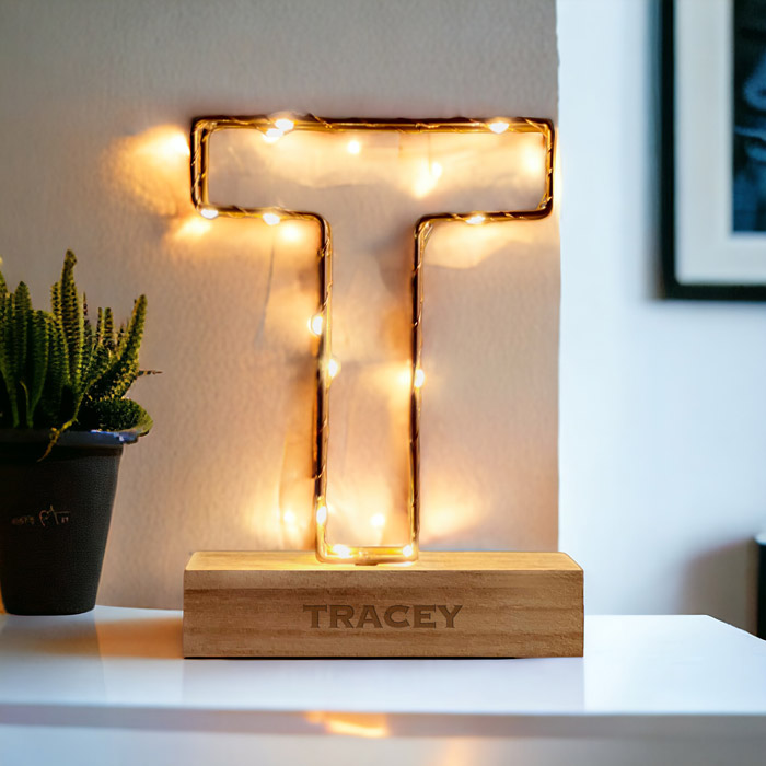 Personalised Lumi Letter Light