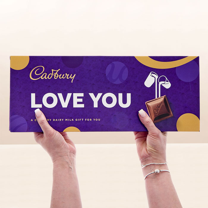 Cadbury Dairy Milk Love You Bar 850g