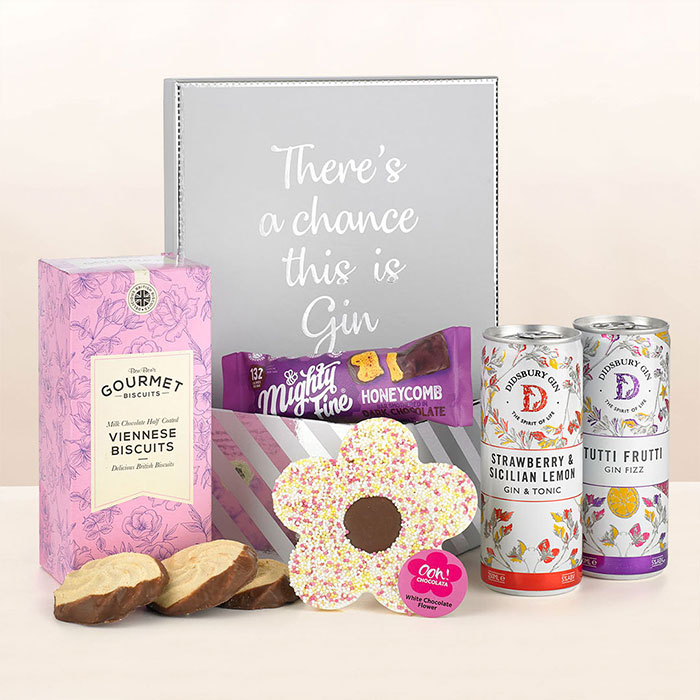 Gin Cocktail & Sweet Treats Hamper