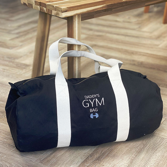 Personalised Gym Barrel Bag Getting Personal