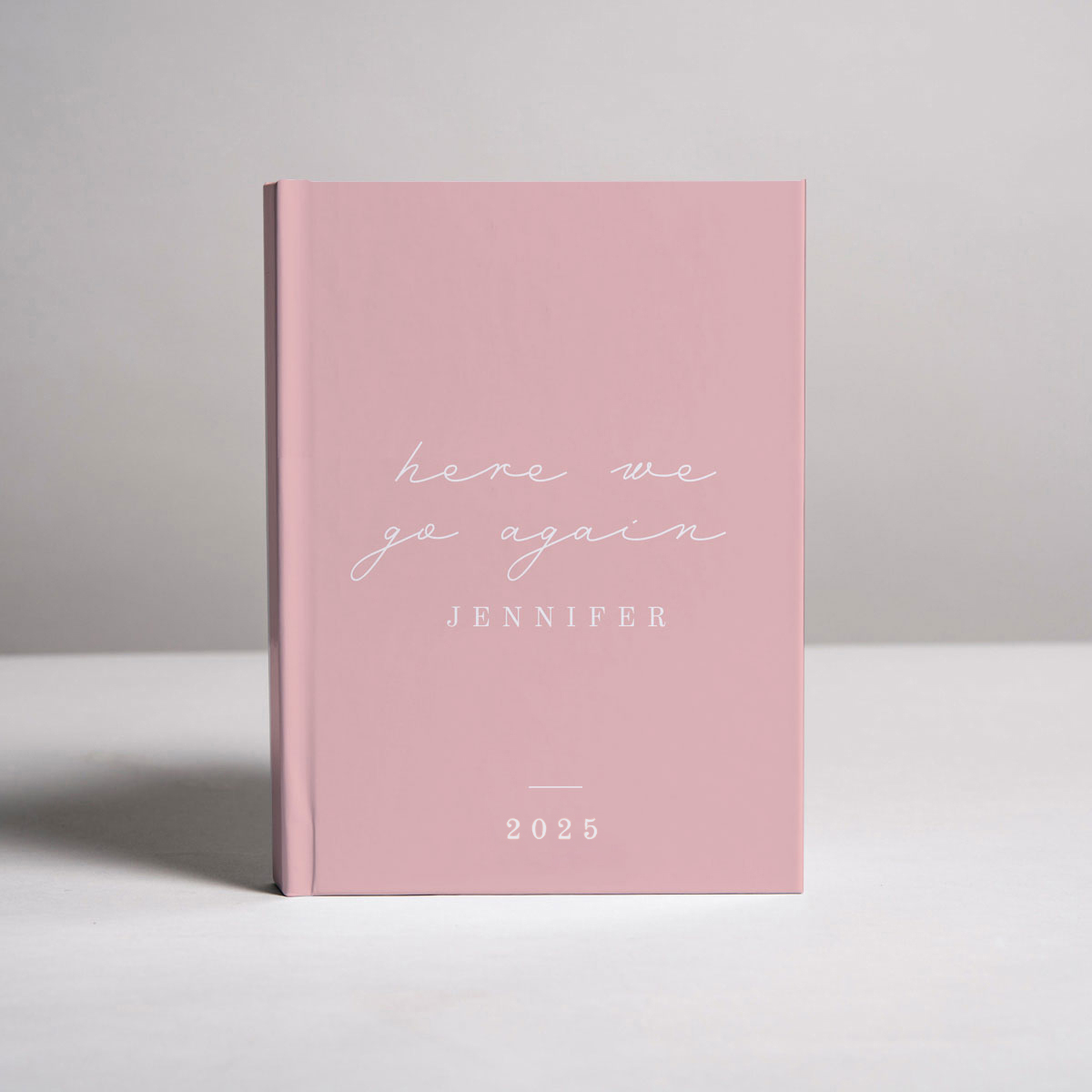 Personalised Diary - Here We Go Again