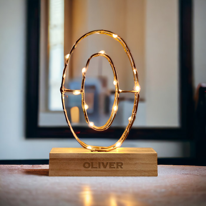 Personalised Lumi Letter Light