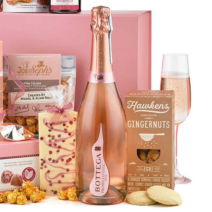 Luxury Rose Prosecco Gift Box