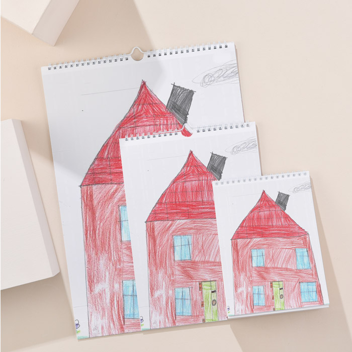 Personalised Children's Artwork Photo Upload Calendar