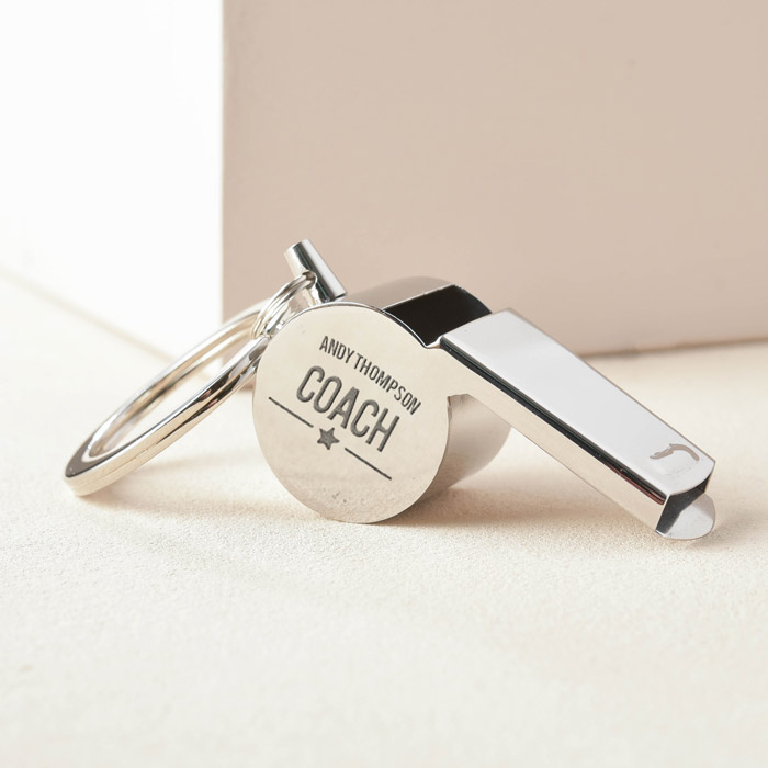 Personalised Stainless Steel Whistle